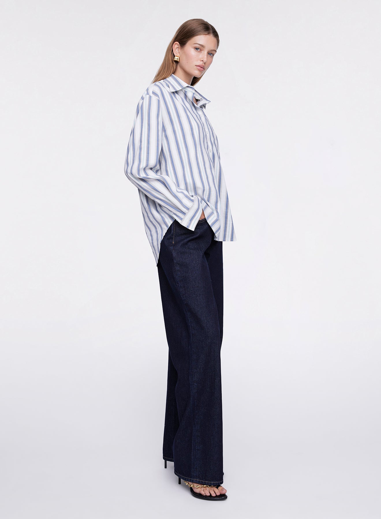 BROOKLYN SHIRT (BLUE STRIPE)