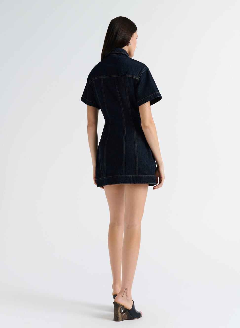 OLLIE DRESS (DARK INDIGO) ANNA QUAN US OLLIE DRESS (DARK INDIGO) ANNA QUAN US