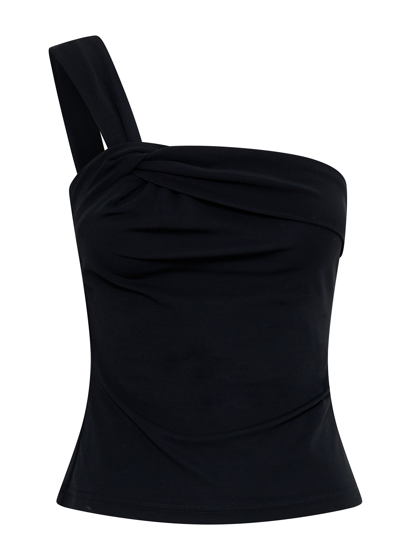 RITA TOP (BLACK VISCOSE)