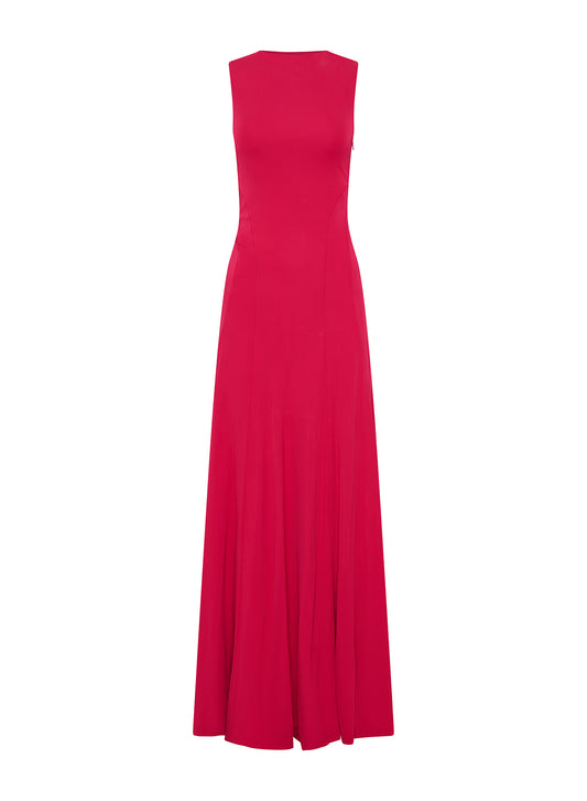 ADRIANA DRESS (MAGENTA)