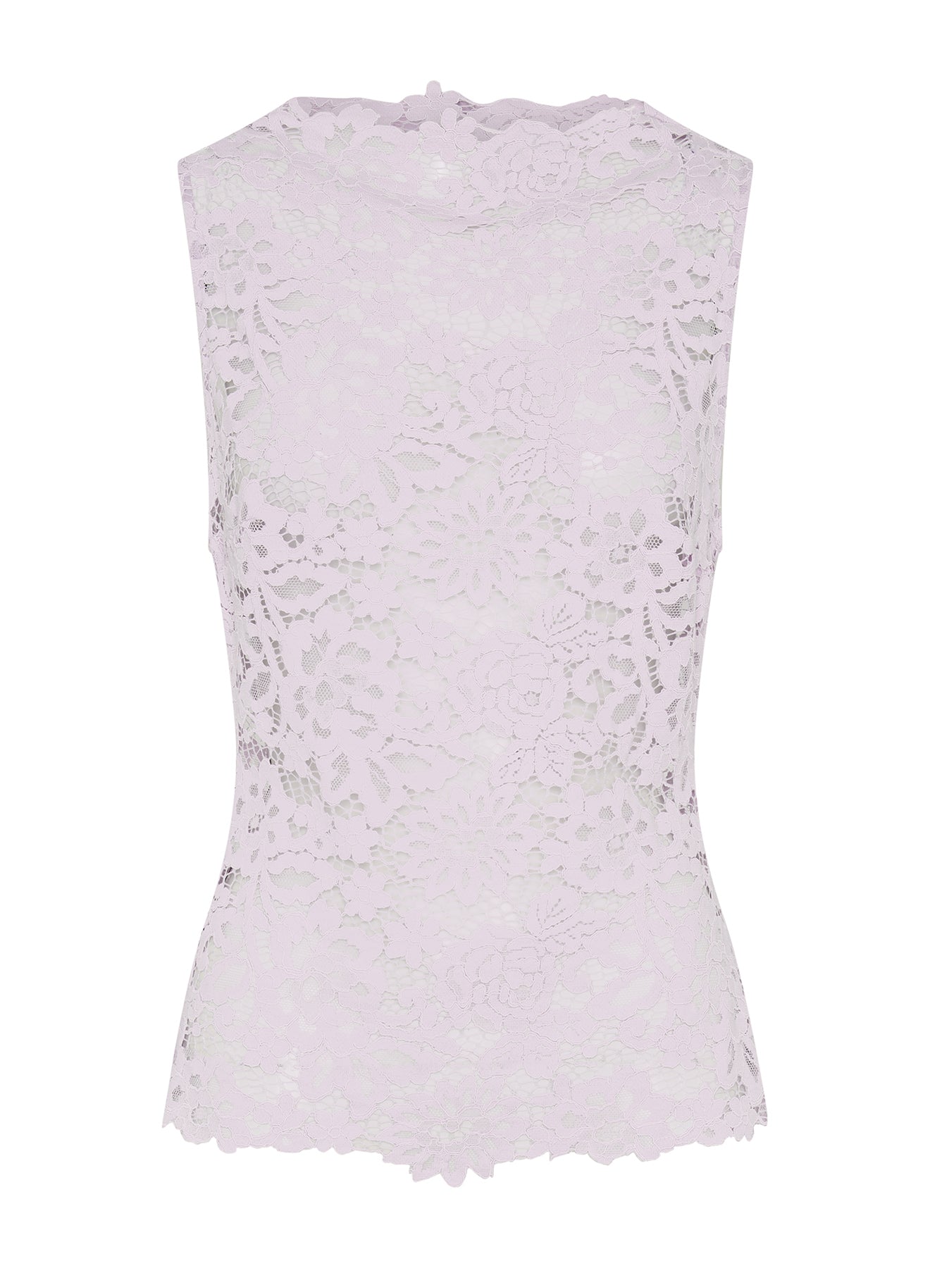 LUELLA TOP (PURPLE LACE)