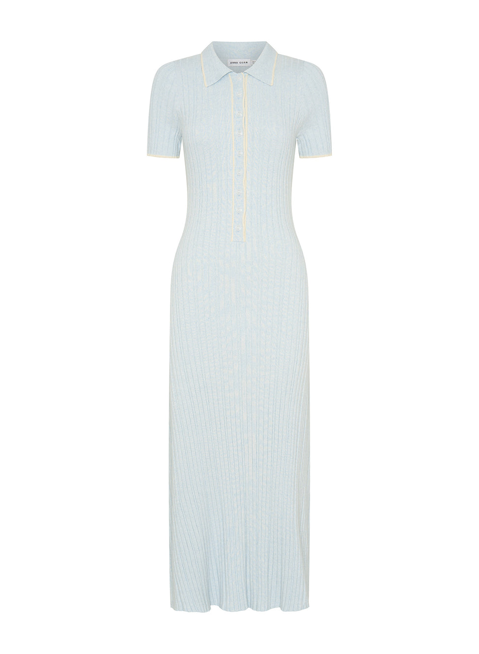 PENELOPE DRESS (GLACIER W/ SILENCE TRIM) ANNA QUAN US PENELOPE DRESS (GLACIER W/ SILENCE TRIM) ANNA QUAN US