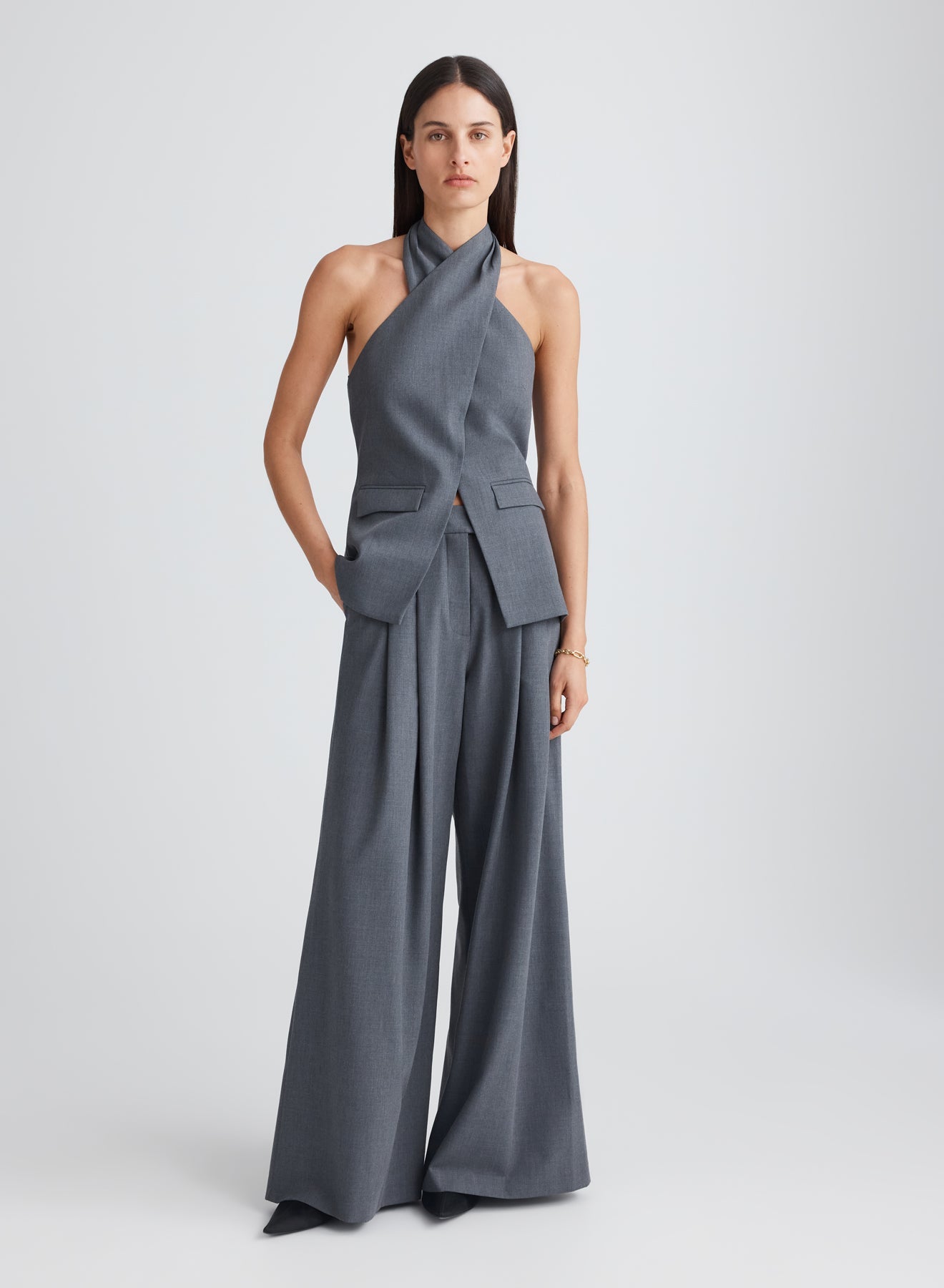 CAMRYN TOP (GREY)
