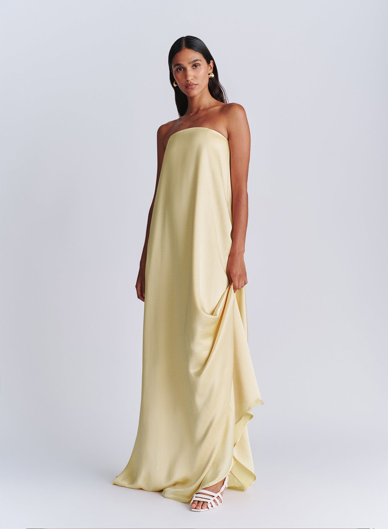 DELFINA DRESS (CHAMPAGNE)