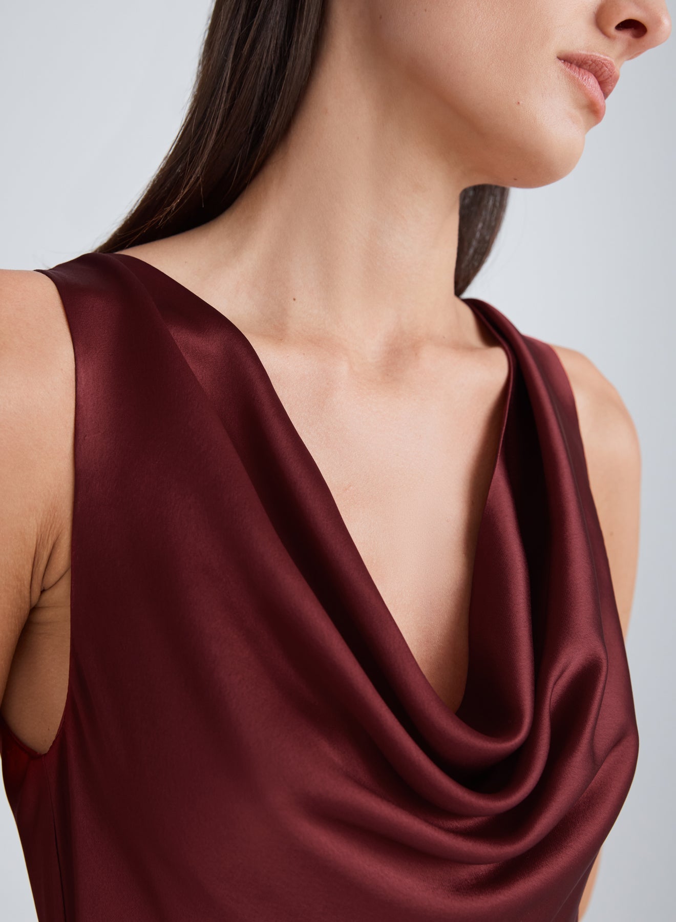 GABRIELLE DRESS (WINE)