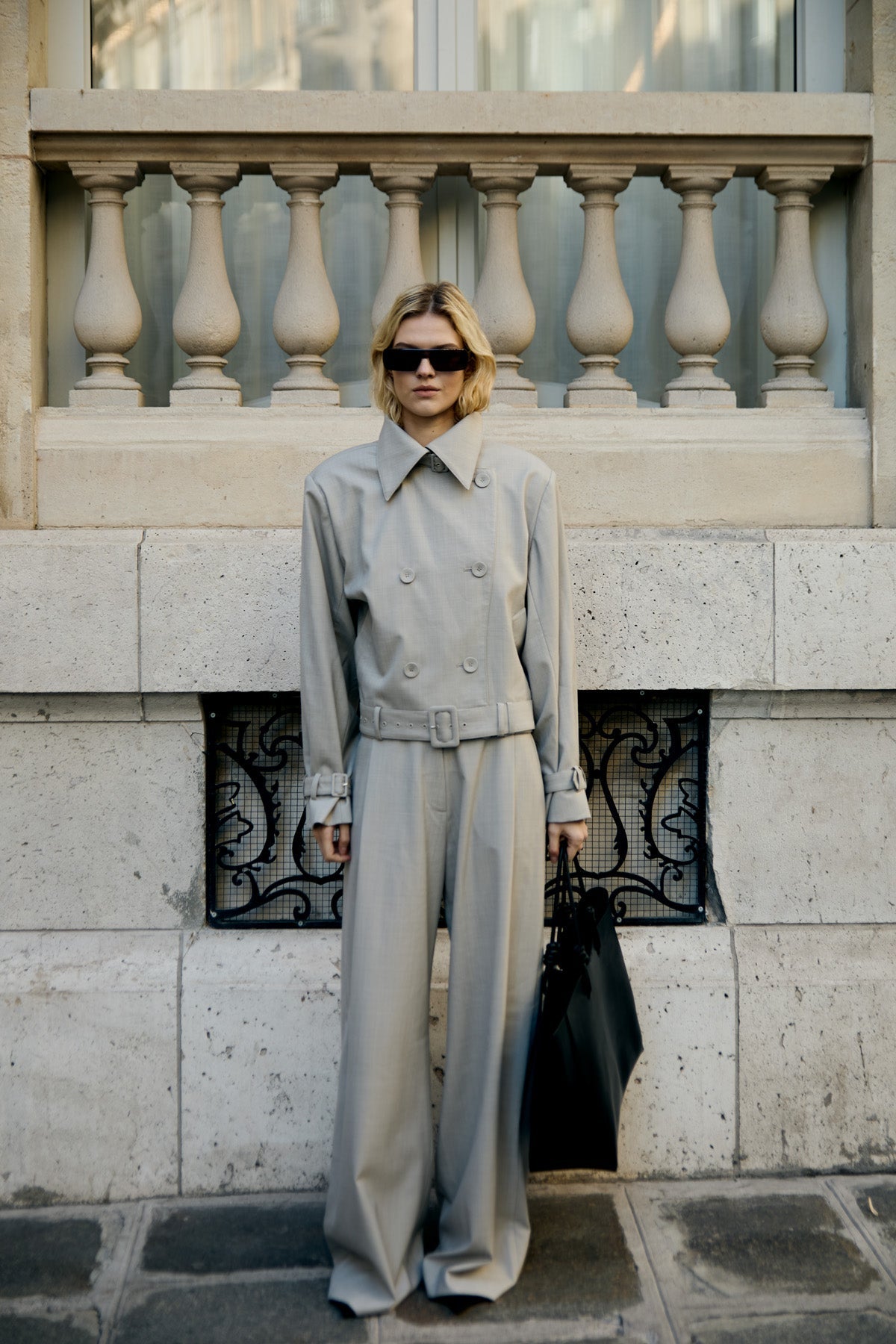 BOURDIN JACKET (CEMENT)