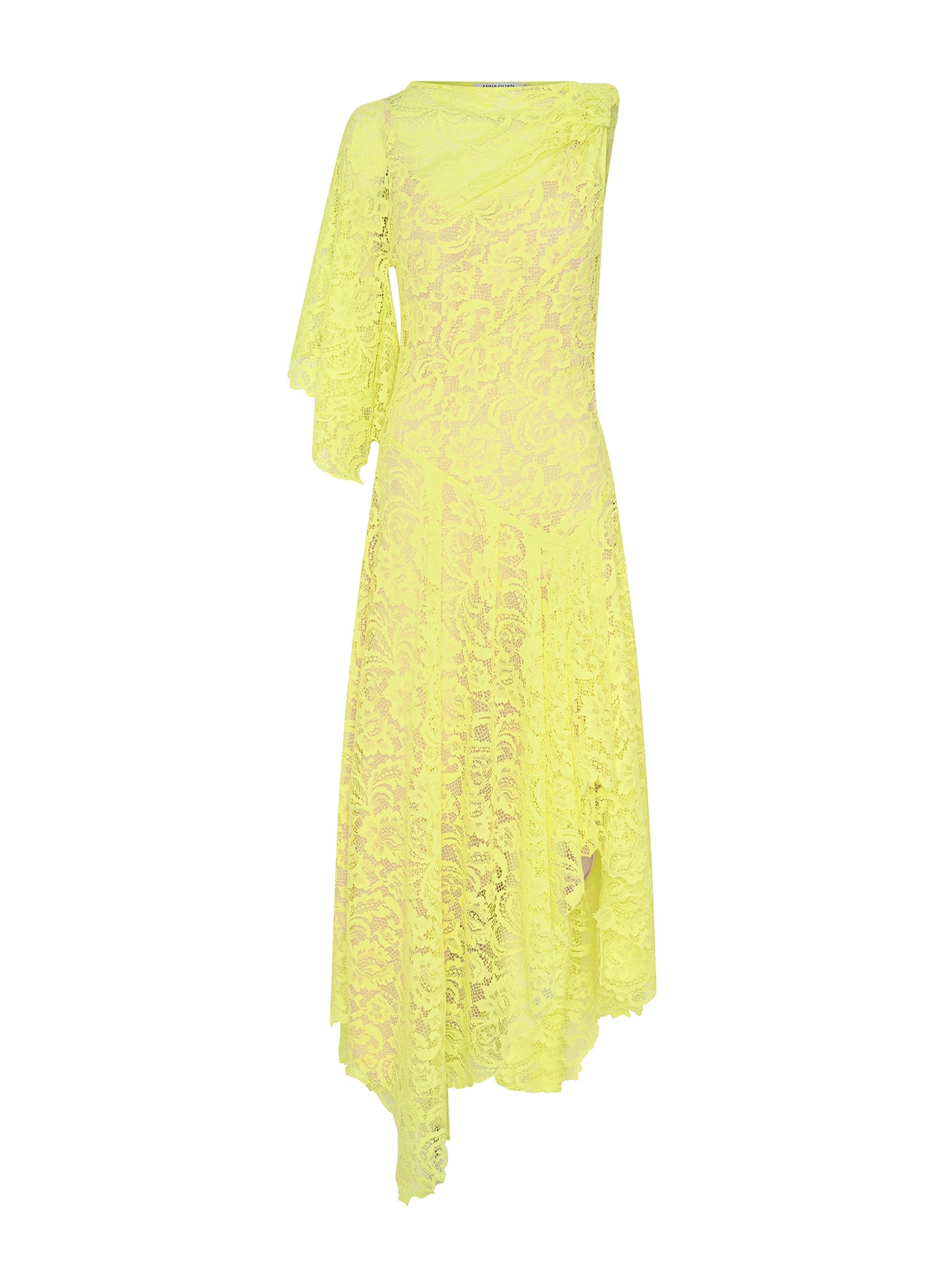 LYDIA DRESS (YELLOW LACE) – ANNA QUAN US