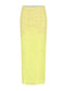 JACKIE SKIRT (YELLOW LACE)