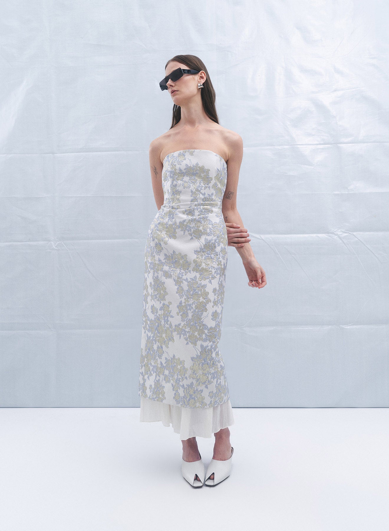 AELIN DRESS (WATER LILLIES W/ SHELL) ANNA QUAN US AELIN DRESS (WATER LILLIES W/ SHELL) ANNA QUAN US