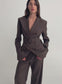 ADAM PANTS (BROWN CHALK STRIPE)