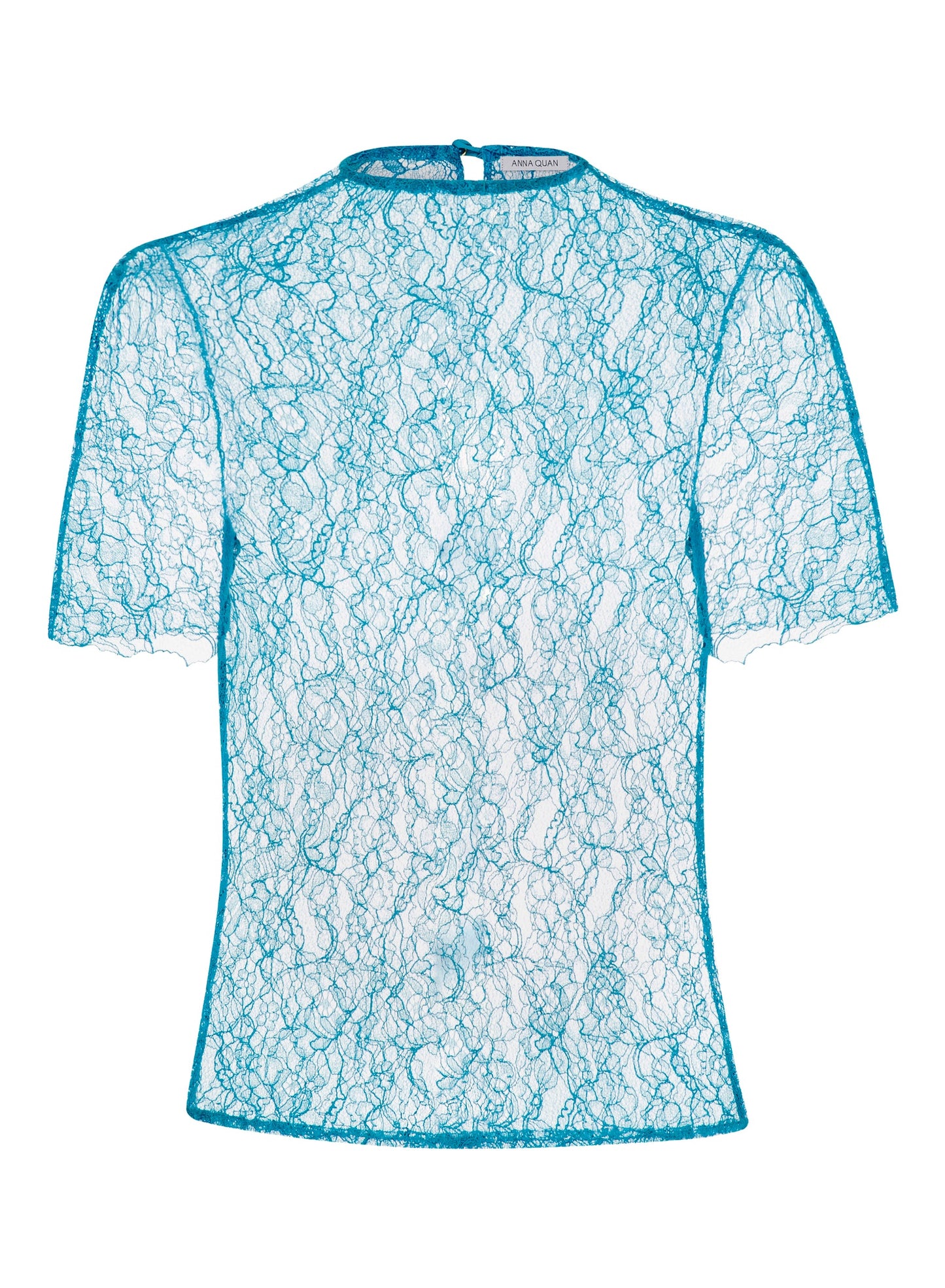 COCO TOP (TEAL LACE)