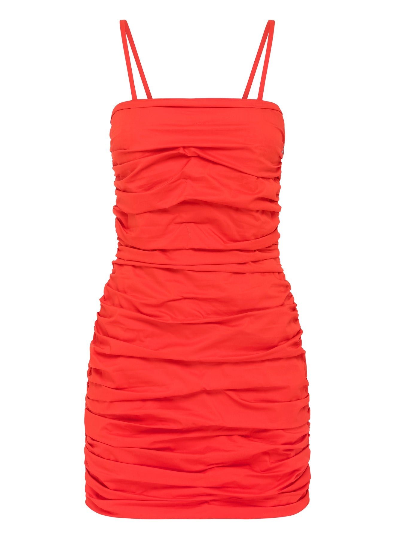 DARCY DRESS (TOMATO)