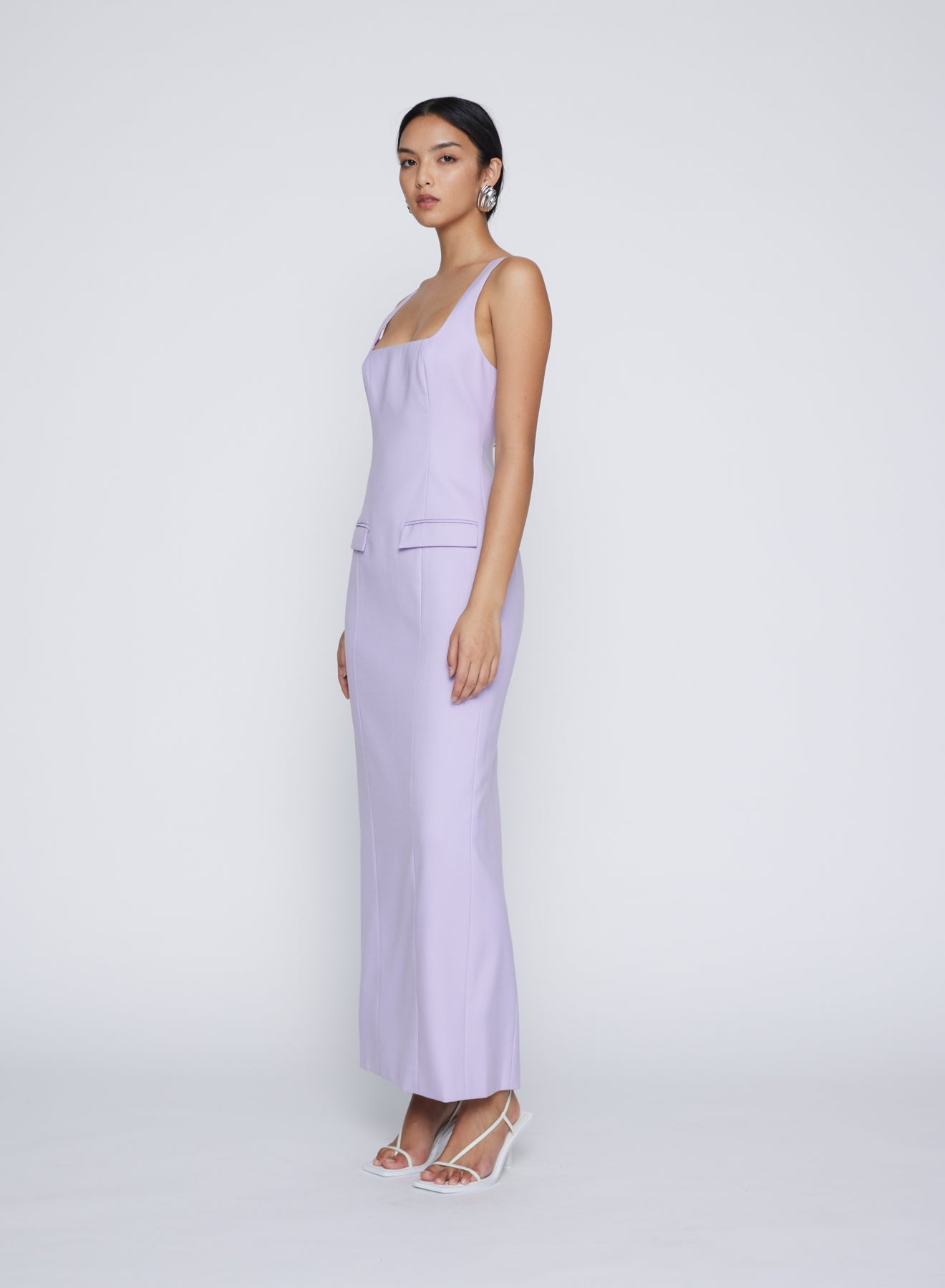 IVANA DRESS (LILAC)