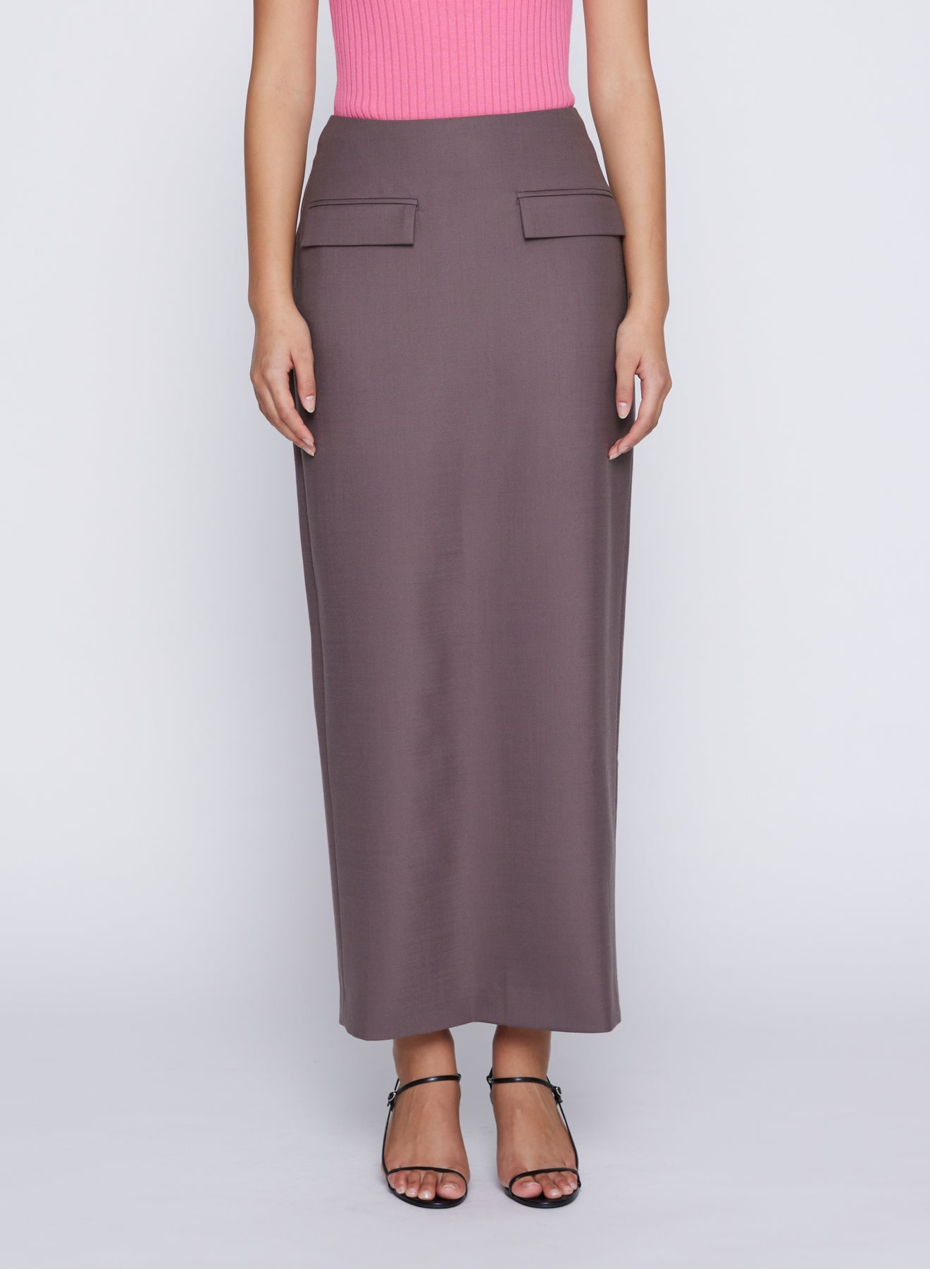 NADIA SKIRT (CHARCOAL)