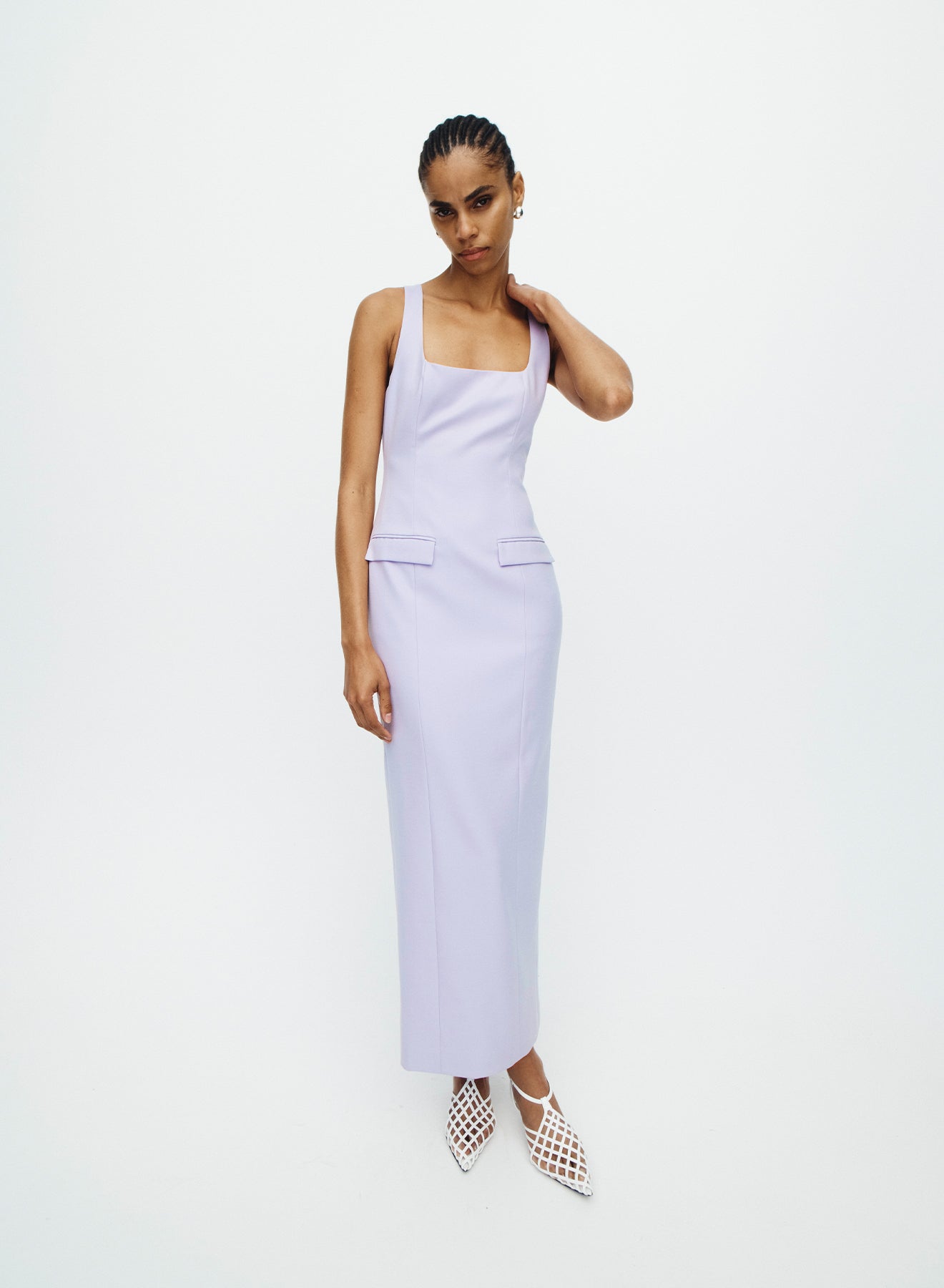 IVANA DRESS (LILAC)